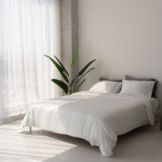 AM:CLUB™ Temperature Regulating Duvet Cover - Power White