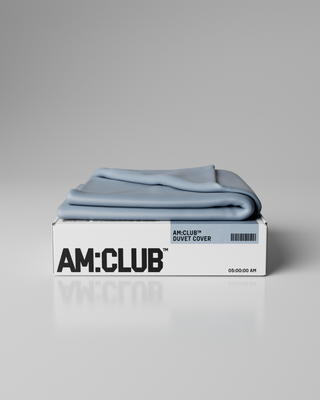 AM:CLUB™ Temperature Regulating Duvet Cover - Neural Blue