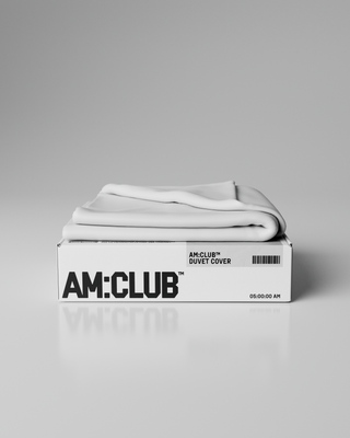 AM:CLUB™ Temperature Regulating Duvet Cover - Power White