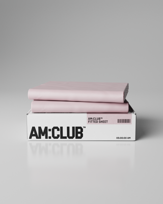 AM:CLUB™ Temperature Regulating Fitted Sheet - Delta Pink