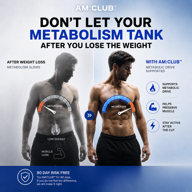 6. It keeps your metabolism from tanking after you lose the weight